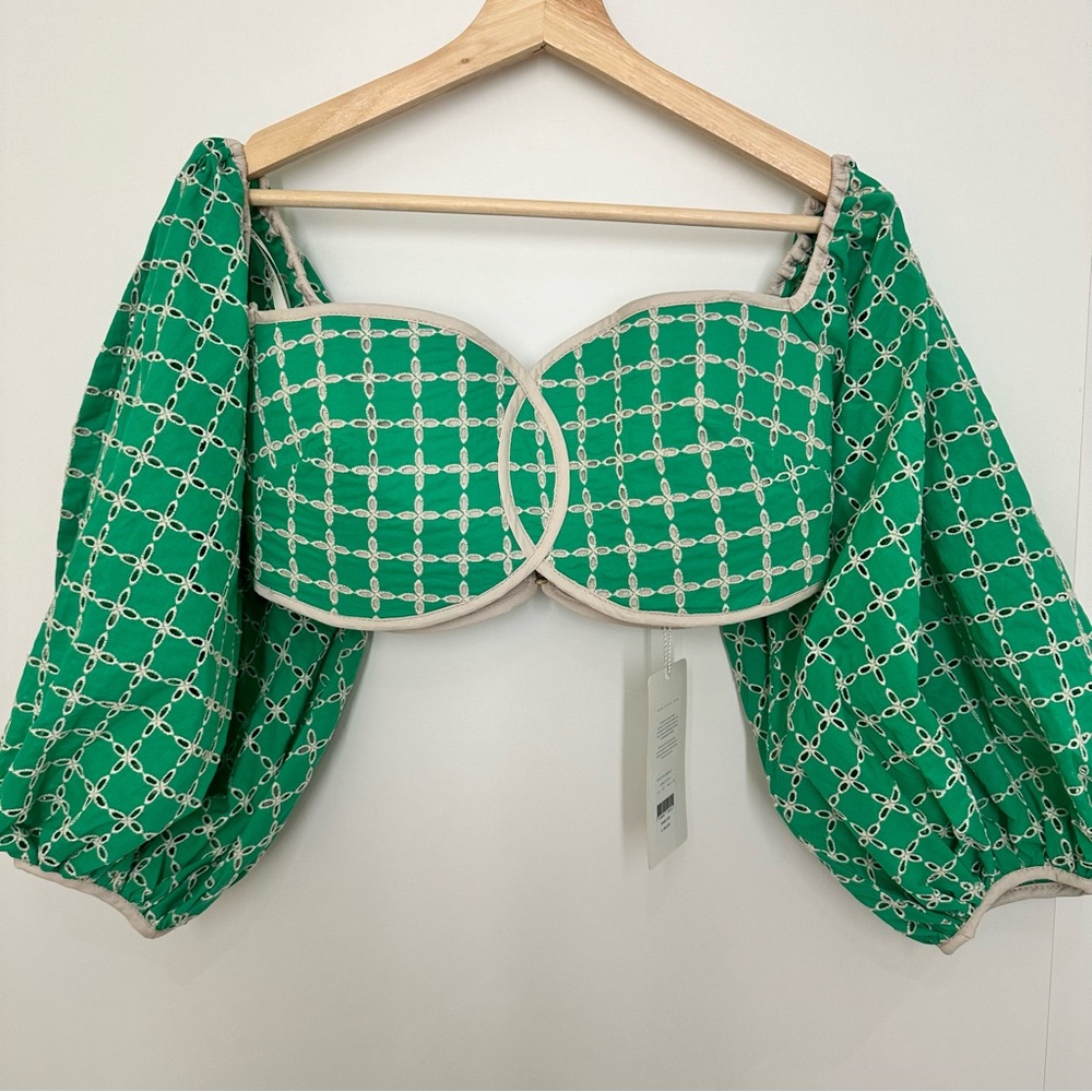 Azulu Rosie Top in Green